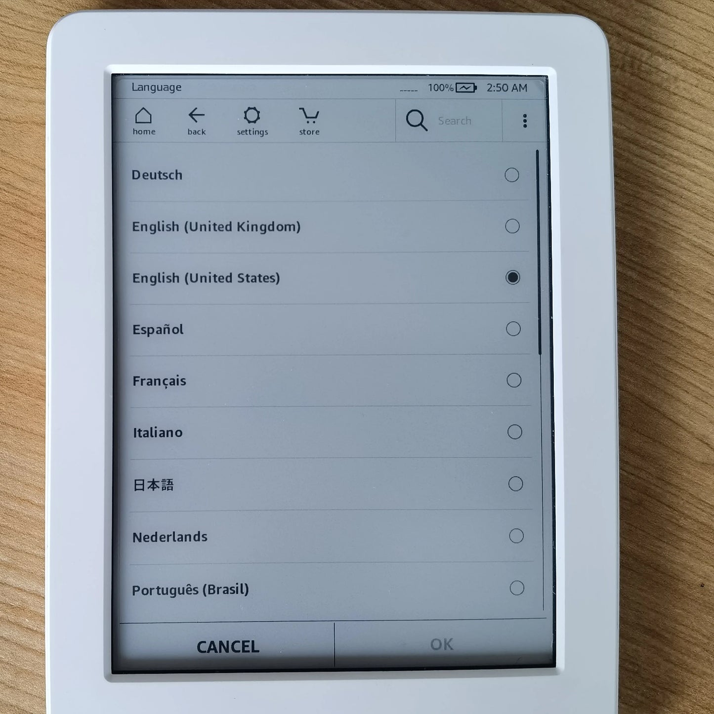 Kindle 8th Gen - 6" Touchscreen WiFi E-Reader | Light & Long Battery