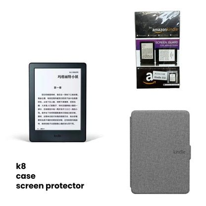 Kindle 8th Gen - 6" Touchscreen WiFi E-Reader | Light & Long Battery