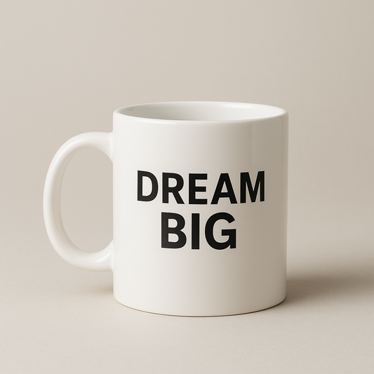 Hustle Cup - Minimalist Motivational Mug (330ml)