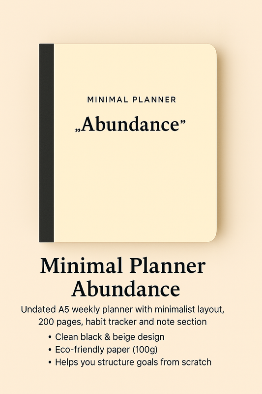 Minimal Planner "Abundance" (A5)